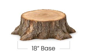 18" Stump Diameter