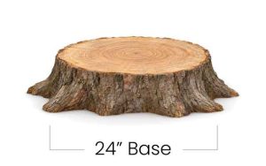 24" Stump Diameter