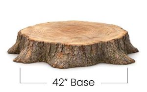 42" Stump Diameter